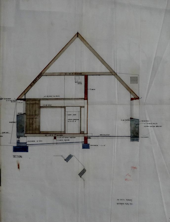Charles R Mackintosh architectural drawing 2