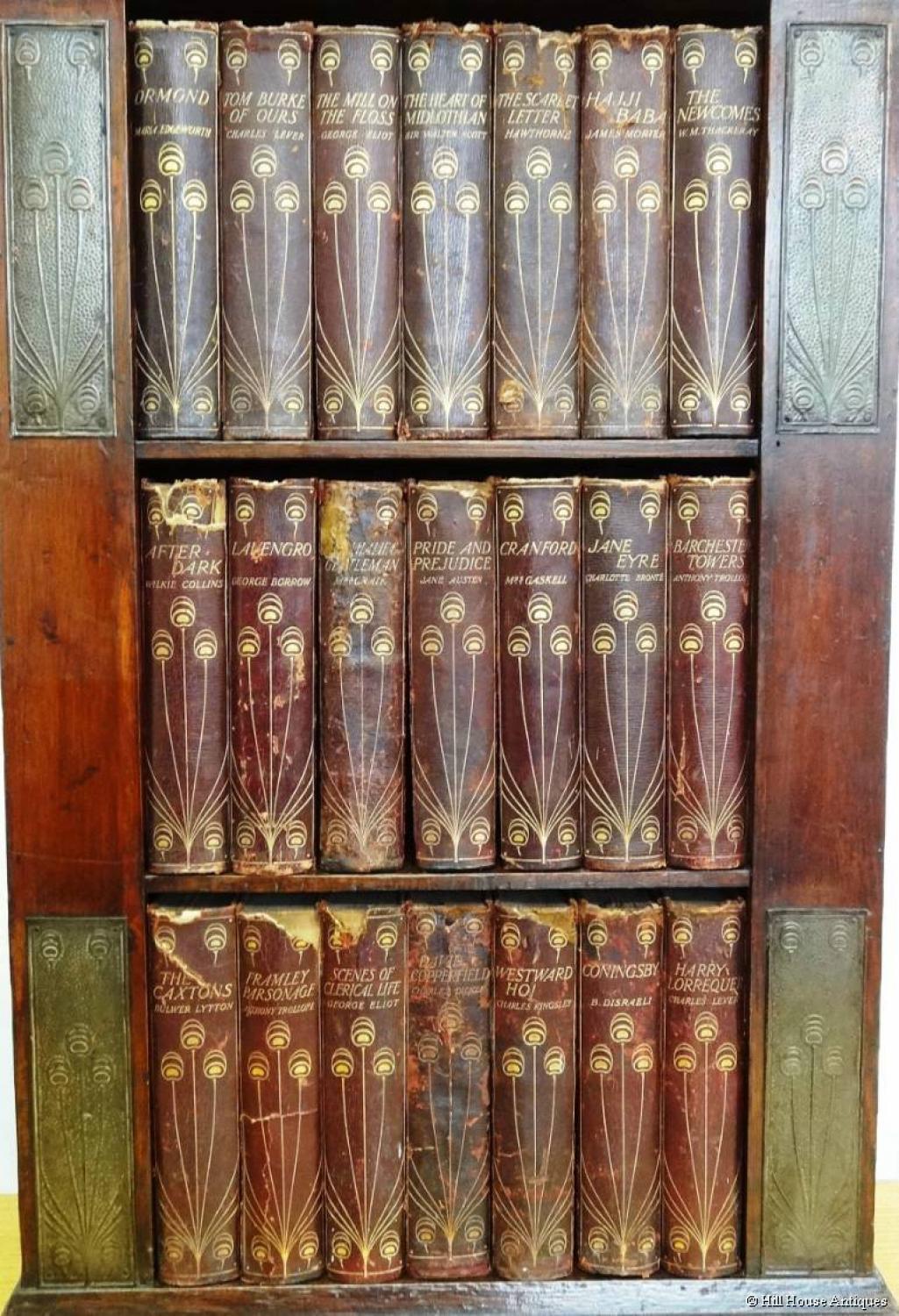 Rare Talwin Morris small bookcase