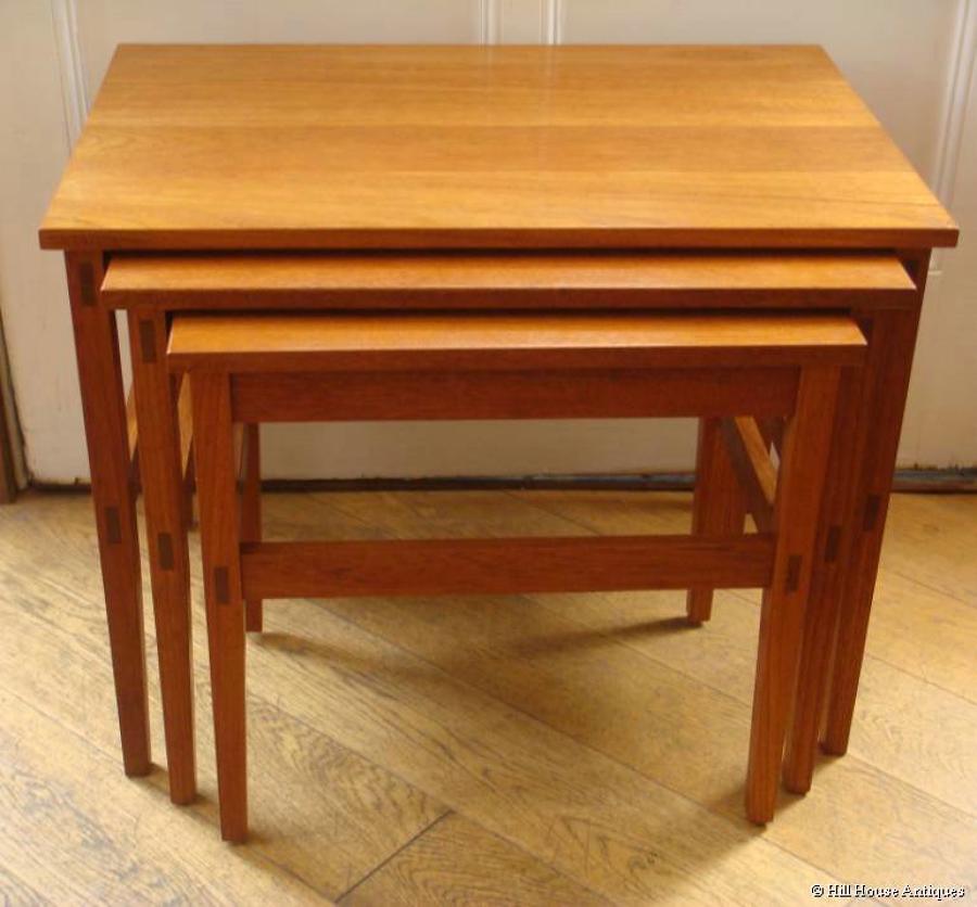 Cotswold School mid-century nest of tables