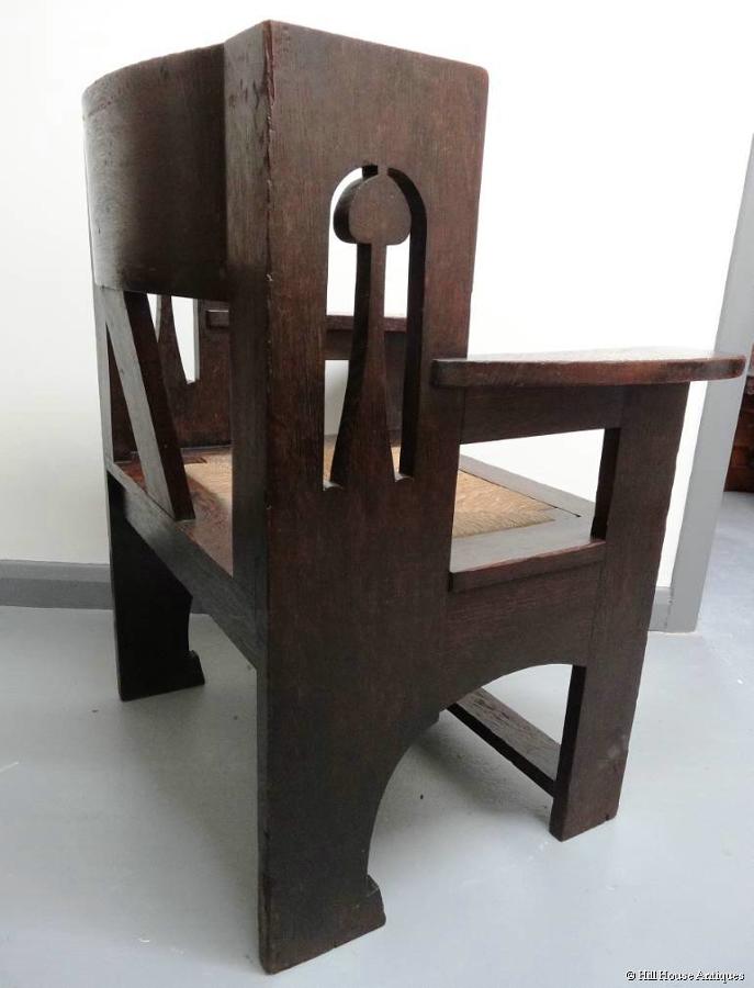 Liberty & Co Ethelbert armchair by Leonard Wyburd Art Workers Guild