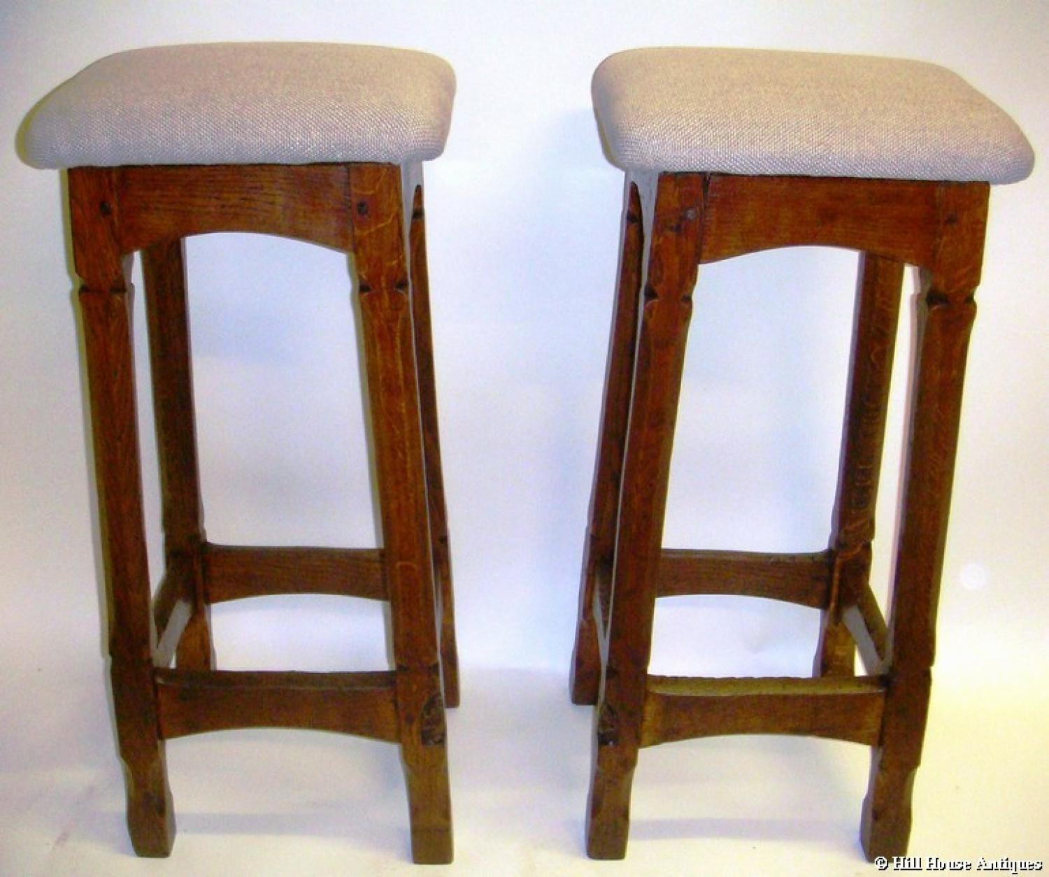Gnomeman pair of bar stools