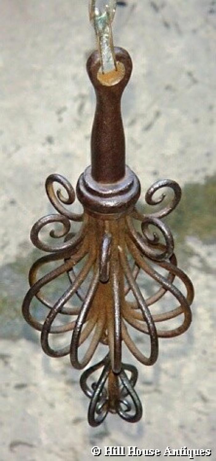 Hand forged Arts & Crafts bell pull