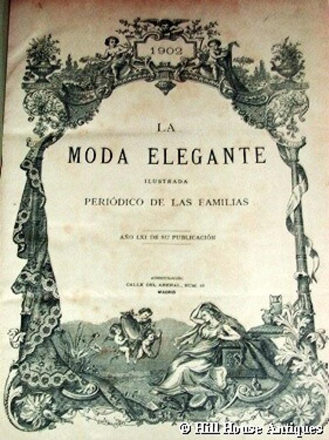 La Moda Elegante 1902 - Spanish Art Nouveau
