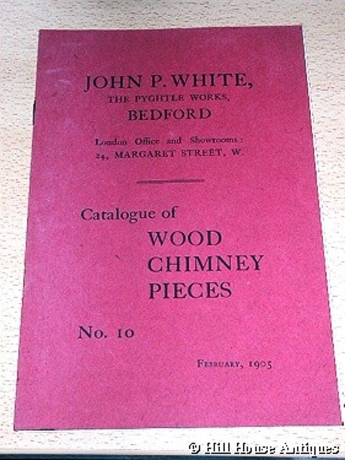 JP White Pyghtle fireplaces catalogue