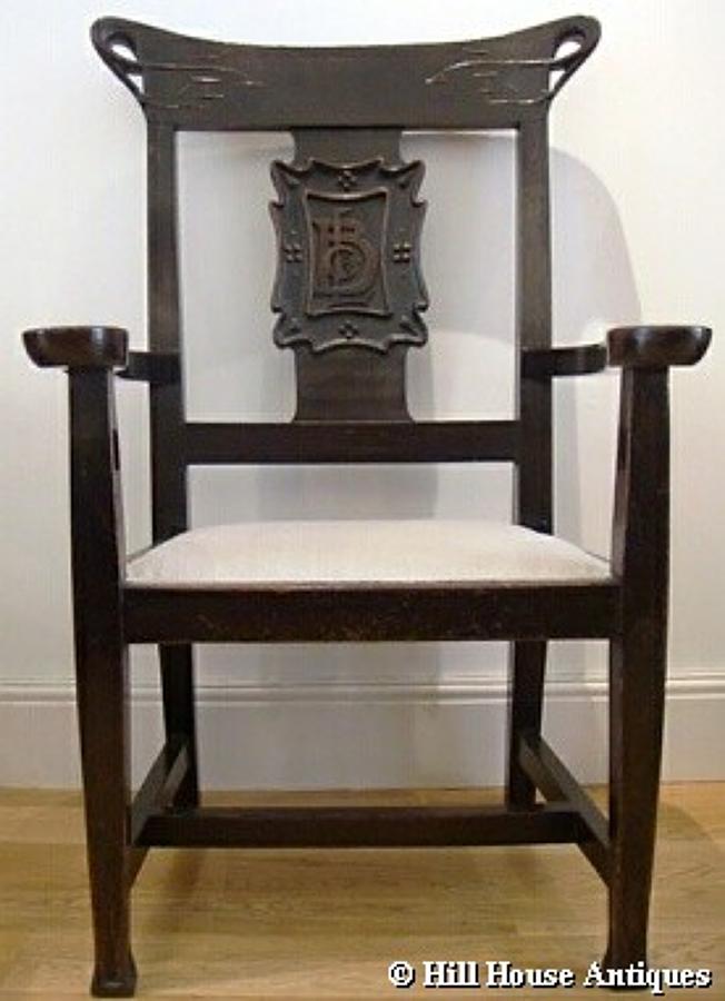 British Linen Bank Glasgow armchairs & table
