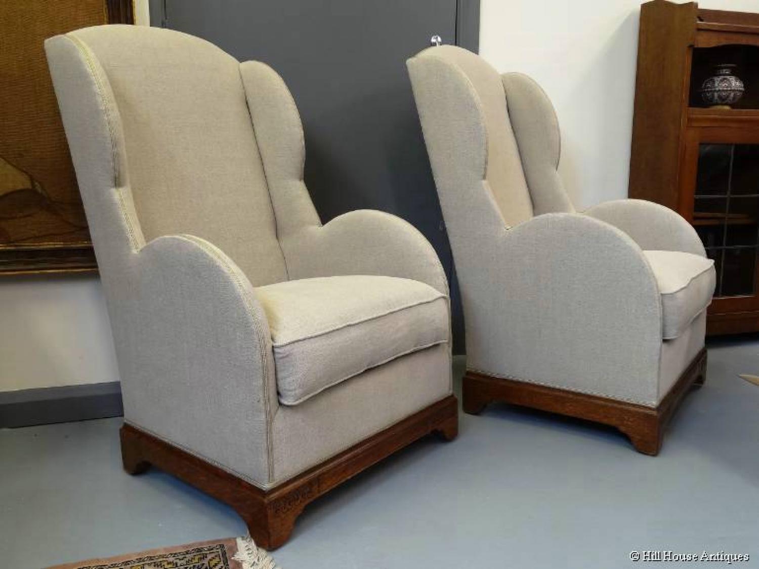 Liberty & Co pair easy chairs