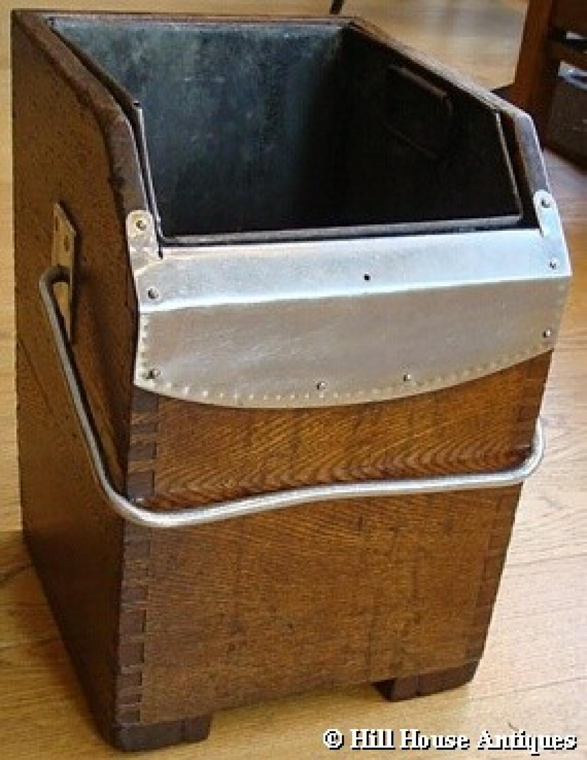 Rare Gordon Russell oak log box