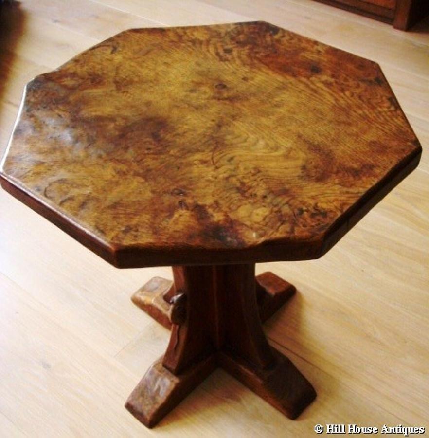 Early Mouseman coffee table