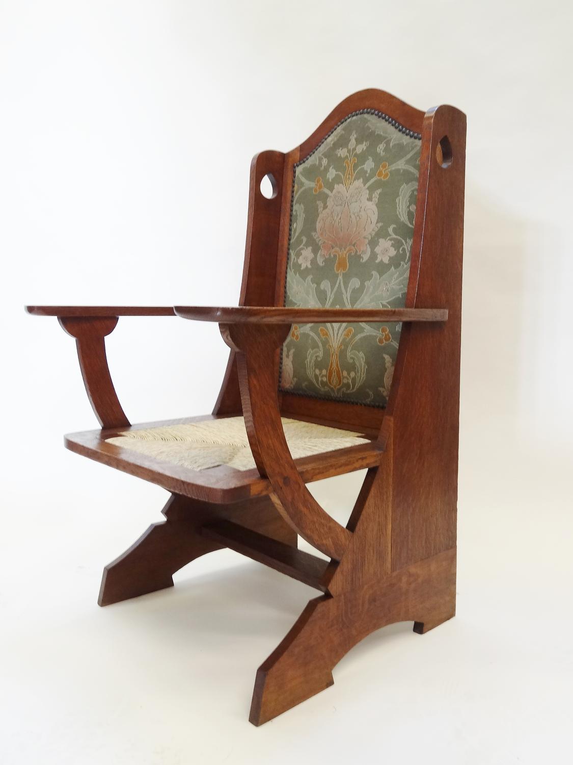 Liberty & Co Wyburd Arts & Crafts armchair