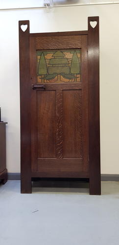 Rare Liberty and Co Athelstan Voyseyesque wardrobe