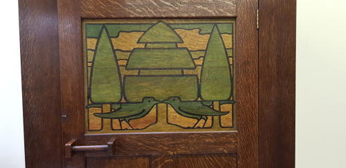Rare Liberty and Co Athelstan Voyseyesque wardrobe