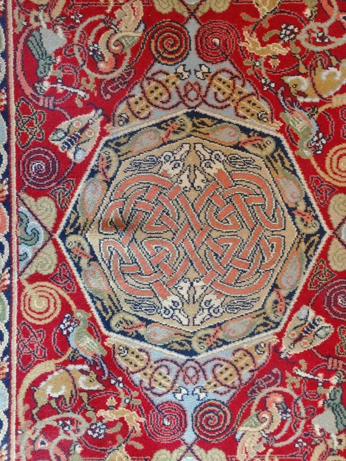 George Bain Celtic hunting rug