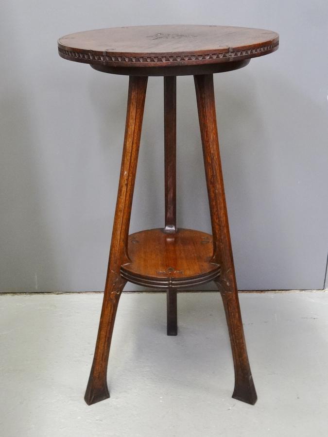 EXTREMELY rare WAS Benson Arts & Crafts occasional table