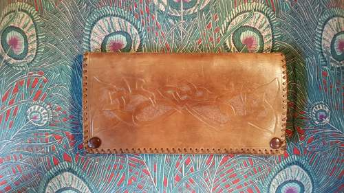 Liberty Arts & Crafts leather purse wallet