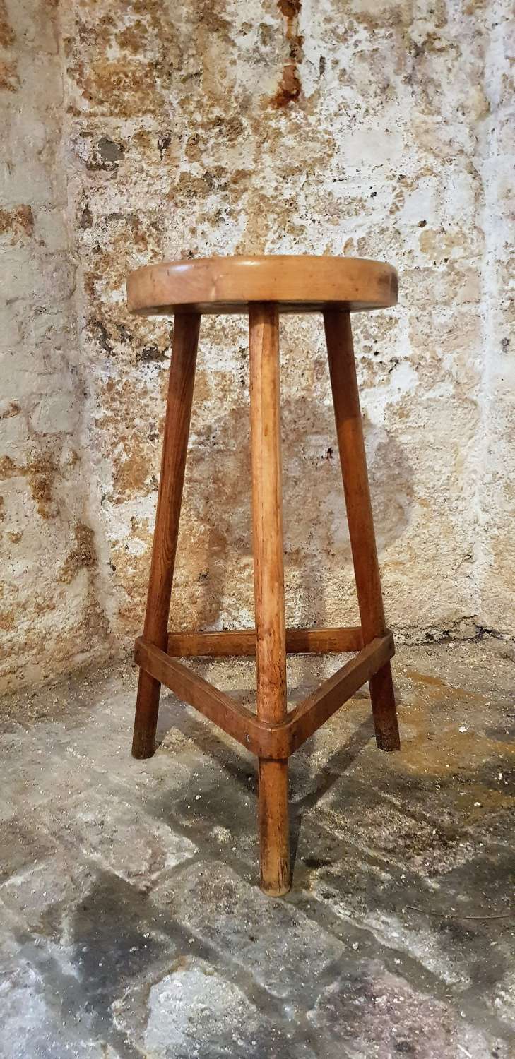 Charles Rennie Mackintosh Arts & Crafts Glasgow Style bar stool