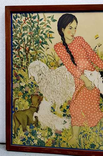 Ilse Breit Austrian School Arts & Crafts nursery lithograph 2 of 2