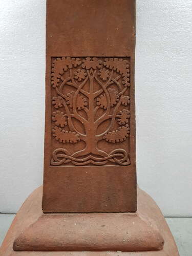 Rare Compton Pottery/Potters Art Guild Arts & Crafts terracotta bird bath