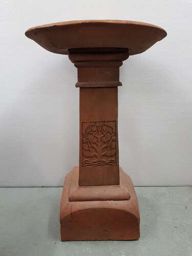 Rare Compton Pottery/Potters Art Guild Arts & Crafts terracotta bird bath