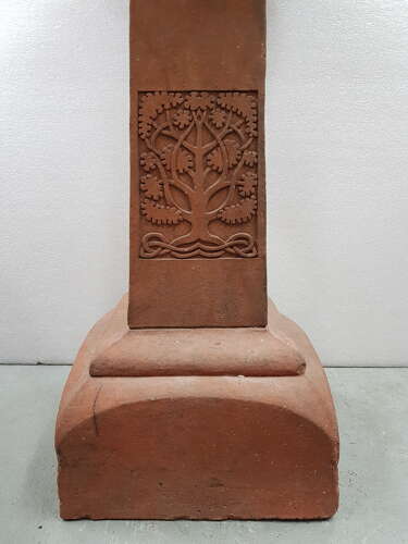 Rare Compton Pottery/Potters Art Guild Arts & Crafts terracotta bird bath