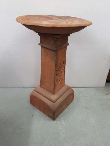 Rare Compton Pottery/Potters Art Guild Arts & Crafts terracotta bird bath