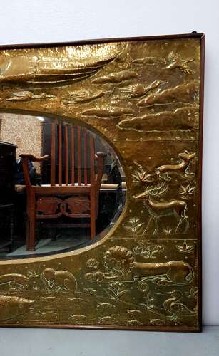 John Pearson Arts & Crafts large Mother of All Mirrors!