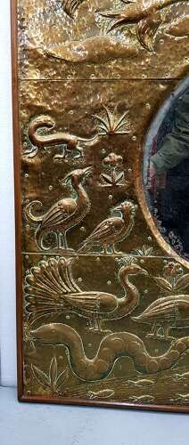 John Pearson Arts & Crafts large Mother of All Mirrors!