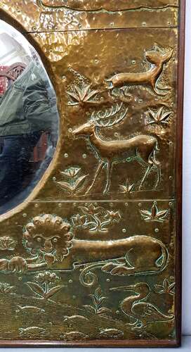 John Pearson Arts & Crafts large Mother of All Mirrors!