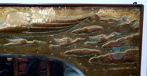John Pearson Arts & Crafts large Mother of All Mirrors!