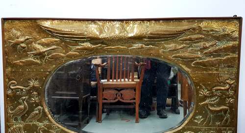 John Pearson Arts & Crafts large Mother of All Mirrors!