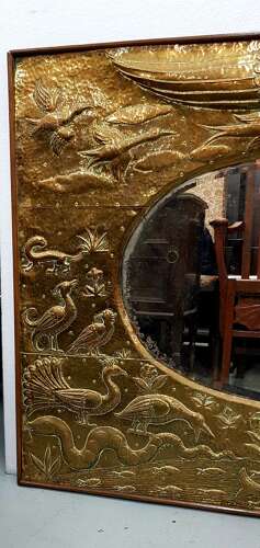 John Pearson Arts & Crafts large Mother of All Mirrors!